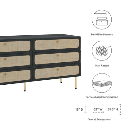 Chaucer 6-Drawer Dresser