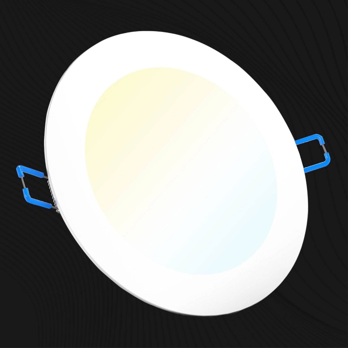 Recessed LED Lighting, 6 Inch, High Lumen Slim, Wafer Thin, Smooth Trim, Selectable CCT, 1500 Lumens