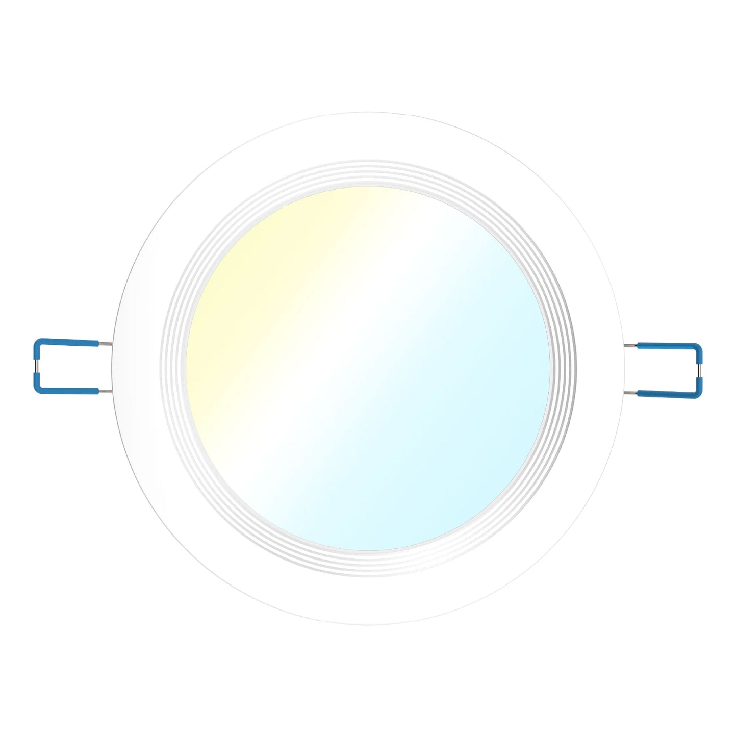 Recessed LED Lighting, 6 Inch, Selectable CCT, Slim, Wafer Thin, Baffle Trim, 850 Lumens