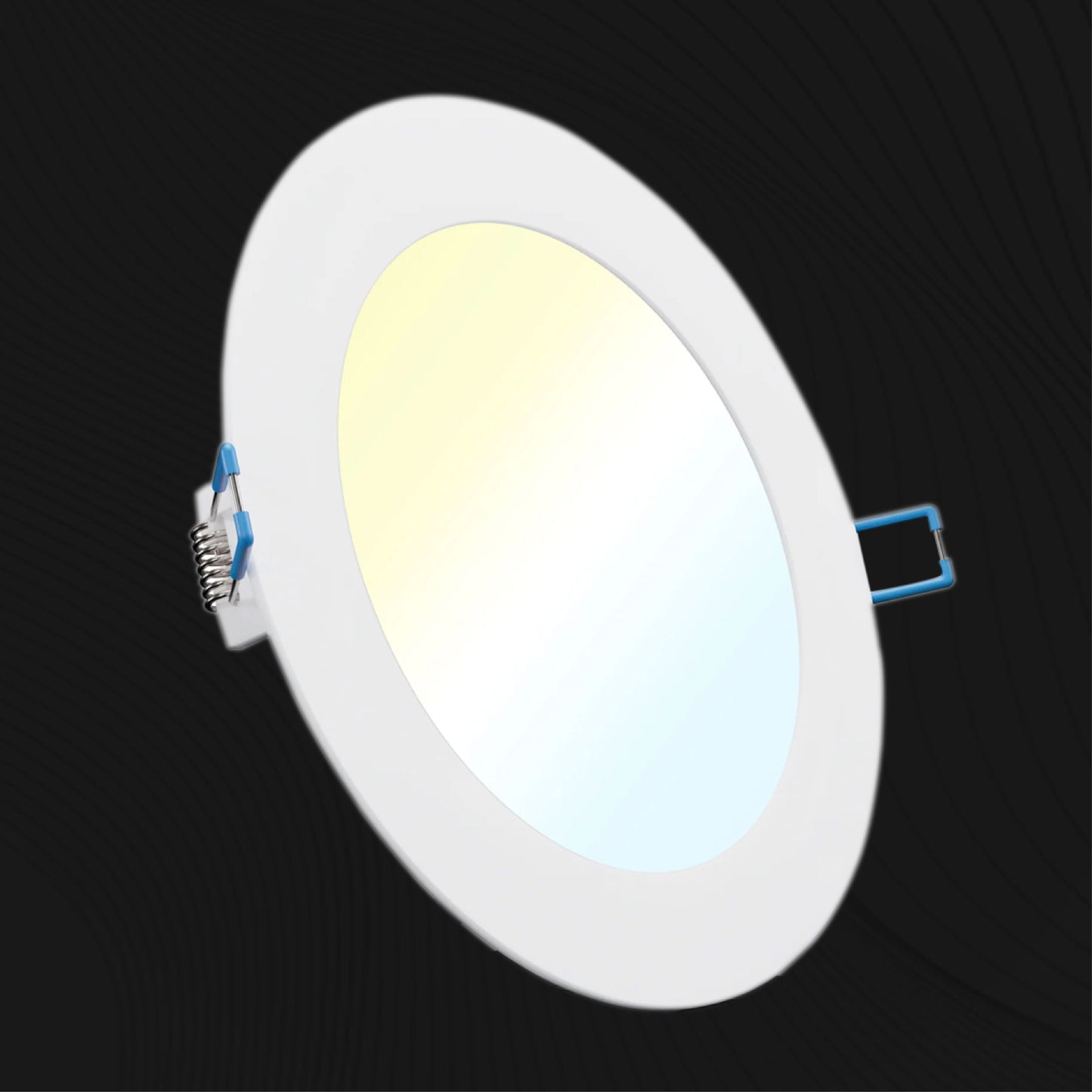 Recessed LED Lighting, 6 Inch, Slim, Selectable CCT, 850 Lumens