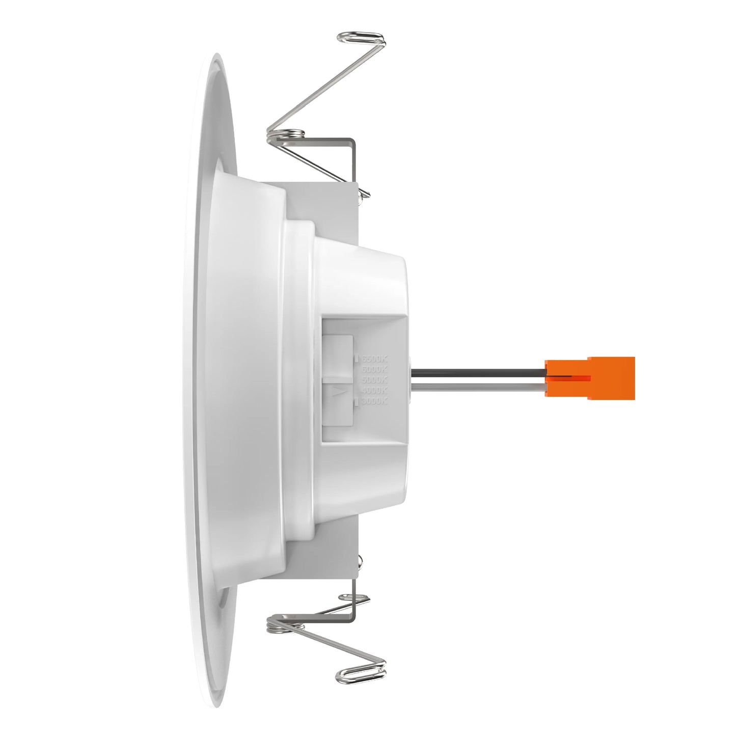 Recessed LED Retrofit Lighting, 5-6 Inch, Smooth, 965 Lumens, Selectable CCT (3000K-6500K)