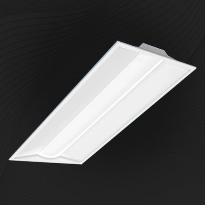 2x4 LED Troffer 7700 Lumens, Adjustable Wattage 50W-72W, Selectable CCT 4000K-6500K CCT